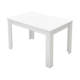 Dining Table Wood Rectangular Kitchen Dining Room 4 Seaters 120X80X75 Cm Table - thumbnail 1