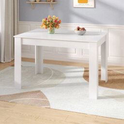Dining Table Wood Rectangular Kitchen Dining Room 4 Seaters 120X80X75 Cm Table - thumbnail 5