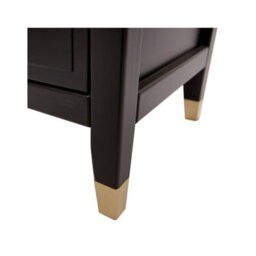 Palazzi 5 Drawer Narrow Chest Of Drawers Black - thumbnail 8