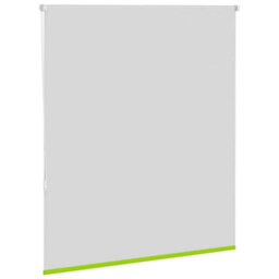 Berkfield Roller Blind Blackout Leaves Green 125X150 Cm Fabric Width 121.6 Cm Polyester - thumbnail 4