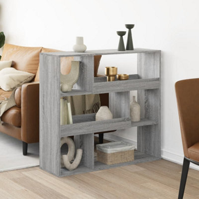 Berkfield Room Divider Grey Sonoma 100X33X94.5 Cm Engineered Wood - image 1