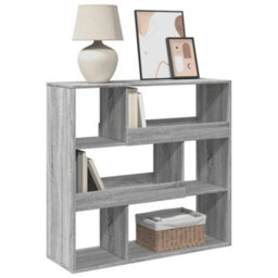 Berkfield Room Divider Grey Sonoma 100X33X94.5 Cm Engineered Wood - thumbnail 3