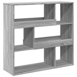 Berkfield Room Divider Grey Sonoma 100X33X94.5 Cm Engineered Wood - thumbnail 6