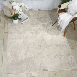 Ivory/grey Rug, Abstract Rug With 10mm Thick, Anti-Shed Modern Luxurious Rug For Bedroom, & Dining Room-117Cm X 178Cm - thumbnail 2
