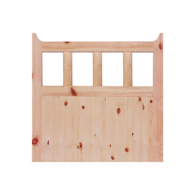 Lpd Redwood Softwood Gate, (H)0.92M (W)1.07M
