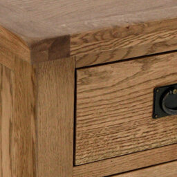 Zelah Oak Small Sideboard Cabinet Fully Assembled - By Roseland Furniture - thumbnail 4