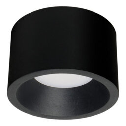 Luminosa Lighting Luminosa Jet 12Cm Surface Mounted Downlight Black Led 10.9W Cct 2700-3200-4000K On-Off - thumbnail 1