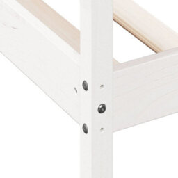Berkfield Day Bed Without Mattress White 90X190 Cm Single Solid Wood Pine - thumbnail 7