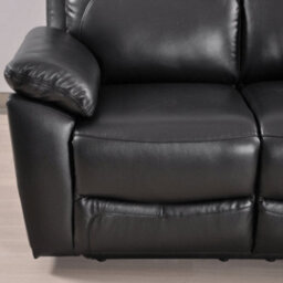 Furniture Instore Dandrea Genuine Leather Black Electric Power Recliner Armchair - thumbnail 7