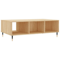 Berkfield Sturdy Coffee Table Sonoma Oak 104X60X35 Cm Engineered Wood - thumbnail 8