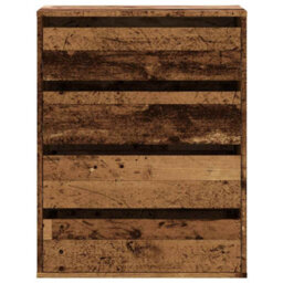 Walplus Corner Chest Of Drawers Old Wood 60X41X76 Cm Engineered Wood - thumbnail 4