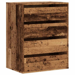 Walplus Corner Chest Of Drawers Old Wood 60X41X76 Cm Engineered Wood - thumbnail 2