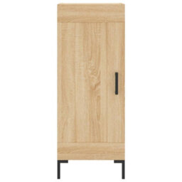 Berkfield Modern Sideboard Sonoma Oak 34.5X34X90 Cm Engineered Wood - thumbnail 5