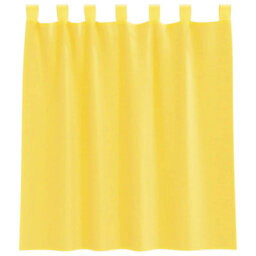 Berkfield Durable Voile Curtains With Loops 2 Pcs Yellow 140X140 Cm - thumbnail 4