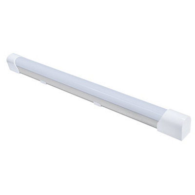 Long Life Lamps Company 10W 2Ft Led Slim Ceiling Battern Ip20 6500K - image 1