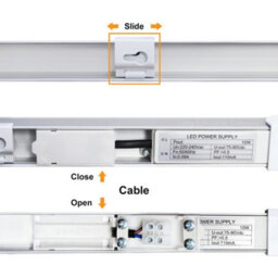 Long Life Lamps Company 10W 2Ft Led Slim Ceiling Battern Ip20 6500K - thumbnail 6