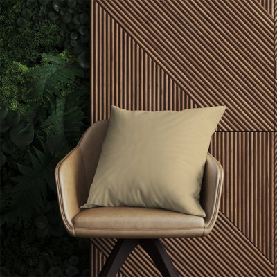 Warren Reed Designer Biscuit Brown Outdoor Cushion 60Cm X 60Cm