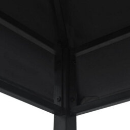 Berkfield Bbq Gazebo 240X150X255 Cm Anthracite Steel - thumbnail 5