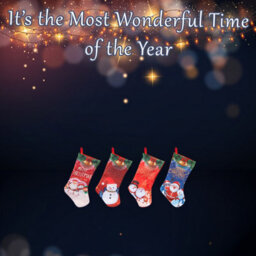 Christmas Stocking 1 X Varied Design 43.2Cm X 22.8Cm Christmas Themed - thumbnail 3
