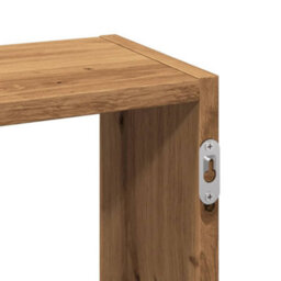 Vidaxl Wall Shelf Artisian Oak 159X18X66 Cm Engineered Wood - thumbnail 8