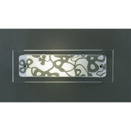 Luminosa Lighting Luminosa Euphoria Wall Lamp 1 Light L1/sgu10 Small Bar, Polished Chrome/opal White Glass - thumbnail 2