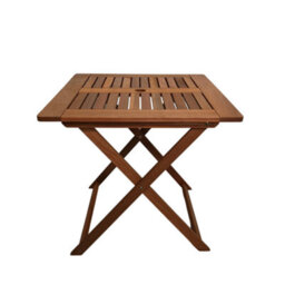Samuel Alexander Windermere Outdoor 4 Person Folding Square Wooden Table - thumbnail 9