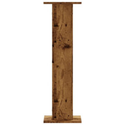 Walplus Plant Stands 2 Pcs Old Wood 30X30X95 Cm Engineered Wood - thumbnail 4