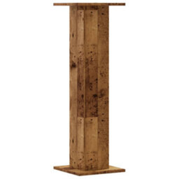Walplus Plant Stands 2 Pcs Old Wood 30X30X95 Cm Engineered Wood - thumbnail 5