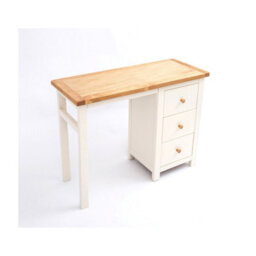 Cabinet Bits Maggiori 3 Drawer Desk - Dressing Table Wood Knob - thumbnail 3