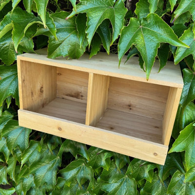 Selections Large Wooden Pigeon Birdhouse Garden Nest Box - image 1