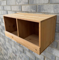 Selections Large Wooden Pigeon Birdhouse Garden Nest Box - thumbnail 3