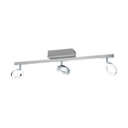 Stylish Aluminium Chrome Led Wall Spot Light With Satin Finish