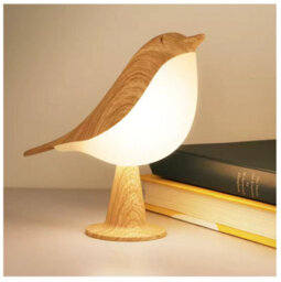 2 In 1 Bird Diffuser Lamp Cordless Usb Led Touch Table Lamp - thumbnail 1
