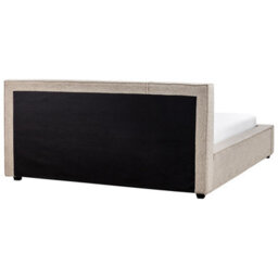 Beliani Bed Boucle Mirande 160 X 200 Cm (Eu King Size) Taupe - thumbnail 6