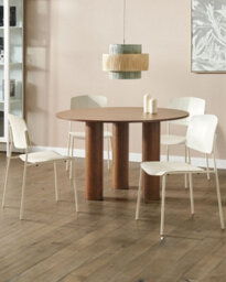 Beliani Set Of 4 Dining Chairs Astoria Beige - thumbnail 2