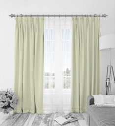 Lister Cartwright  28 mm Wooden Curtain Poles Fixed Length (Truffle Urn, 120 Cm) - thumbnail 2