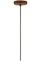 Orsina Large Coffee Dome Pendant Light, Geometric Iron Ceiling Light With Gold Interior, Light For Dining Room - thumbnail 2