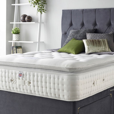 Aspire Alpaca Silk 3000 Pocket Pillowtop Mattress, Size Small Double - image 1