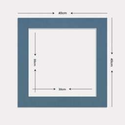 Ak Frames 40X40Cm Pompadour Picture Mounts To Fit 30X30Cm Aperture Size - Mount Board Only (No Frame Included) - thumbnail 3
