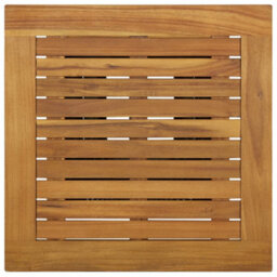 Berkfield Bar Table Black 60X60X110 Cm Poly Rattan And Solid Acacia Wood - thumbnail 4