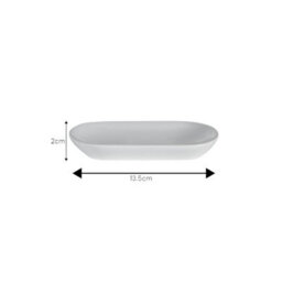 Showerdrape Alto White Soap Dish - thumbnail 2