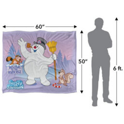 Frosty The Snowman Welcome To The North Pole Blanket Multicoloured (One Size) - thumbnail 5