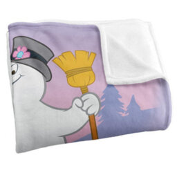 Frosty The Snowman Welcome To The North Pole Blanket Multicoloured (One Size) - thumbnail 3