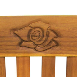 Vidaxl Garden Bench 157 Cm Solid Acacia Wood - thumbnail 6
