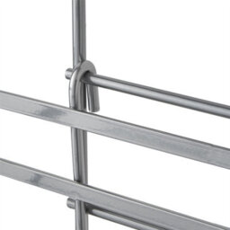 House Of Home Shower Caddy  3 Tier Over Door Shower Bathroom Storage Organiser, Silver Rust-Proof Nano-Coated - thumbnail 8