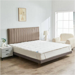 Gaveno Cavailia Teddy Bear Mattress Topper Super King Bed Thermal Warm & Cosy Soft Mattress Topper 3Cm  Elasticated Corner Straps White - thumbnail 2