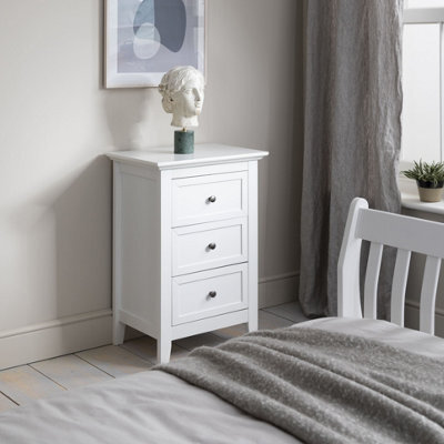 Nöa & Nani Noa & Nani Side Table Chest 3 Drawer In Classic White Karlstad - image 1