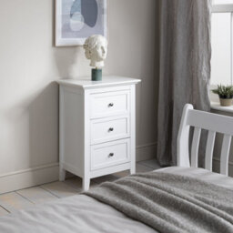 Nöa & Nani Noa & Nani Side Table Chest 3 Drawer In Classic White Karlstad