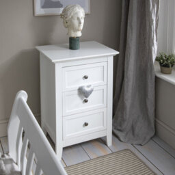 Nöa & Nani Noa & Nani Side Table Chest 3 Drawer In Classic White Karlstad - thumbnail 3