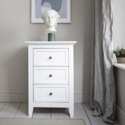 Nöa & Nani Noa & Nani Side Table Chest 3 Drawer In Classic White Karlstad - thumbnail 2
